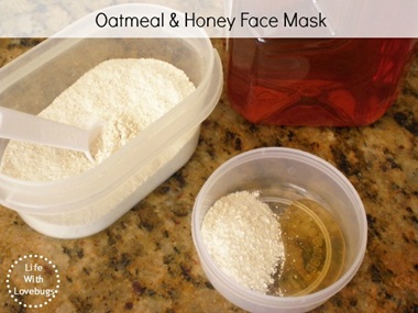 Masker oatmeal dicampur madu